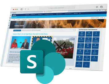 Linde Sharepoint Header